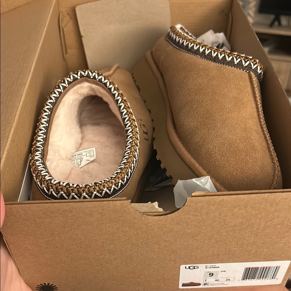 UGG Tasman Chestnut Slippers